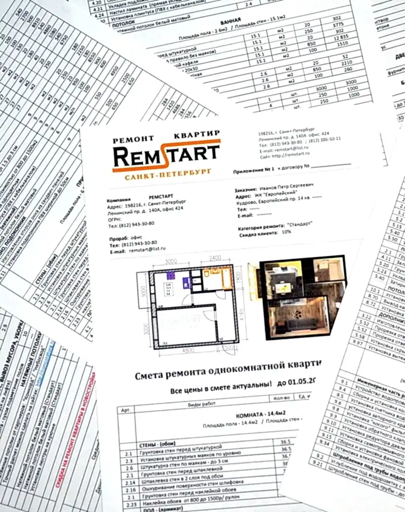 Порядок заказа ремонта квартиры