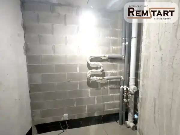 Вид ванной до ремонта