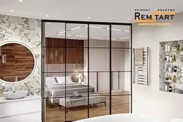 Стеклянные перегородки