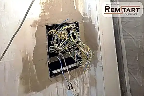 Монтаж щита